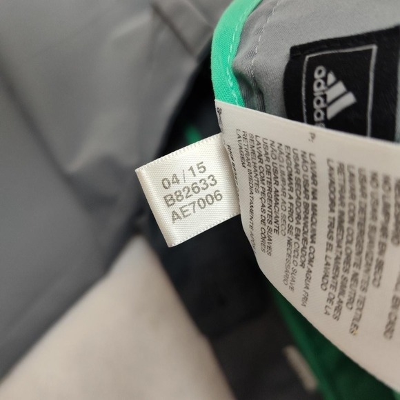 Adidas Pants Mens 32x32 Gray Golf Chino Slim Microfiber Polyester Pockets Flat - Picture 8 of 12